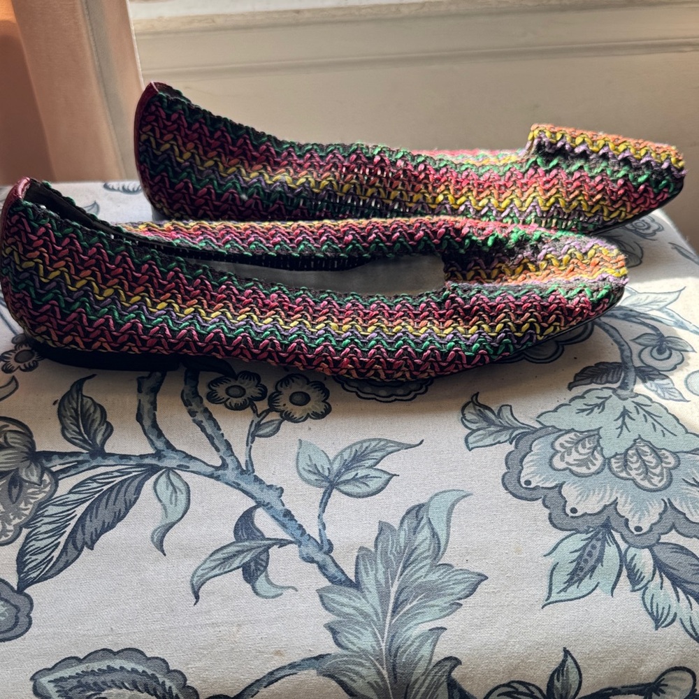 Colorful Zigzag Women's Slippers